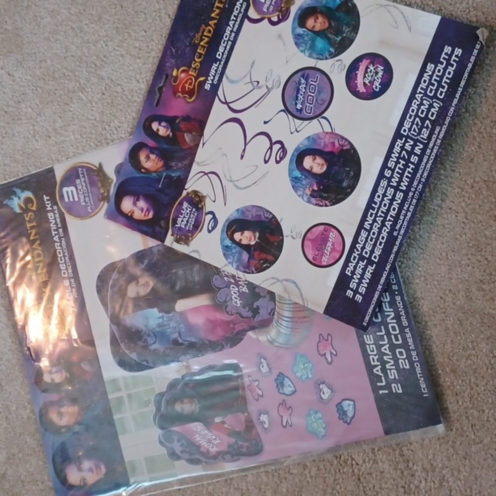 Descendants Party Decoration